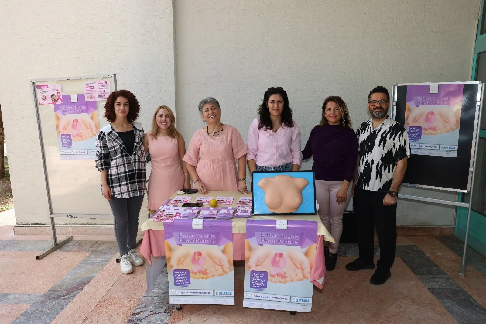 Çukurova Üniversitesi’nden, meme kanserine karşı farkındalık çağrısı
