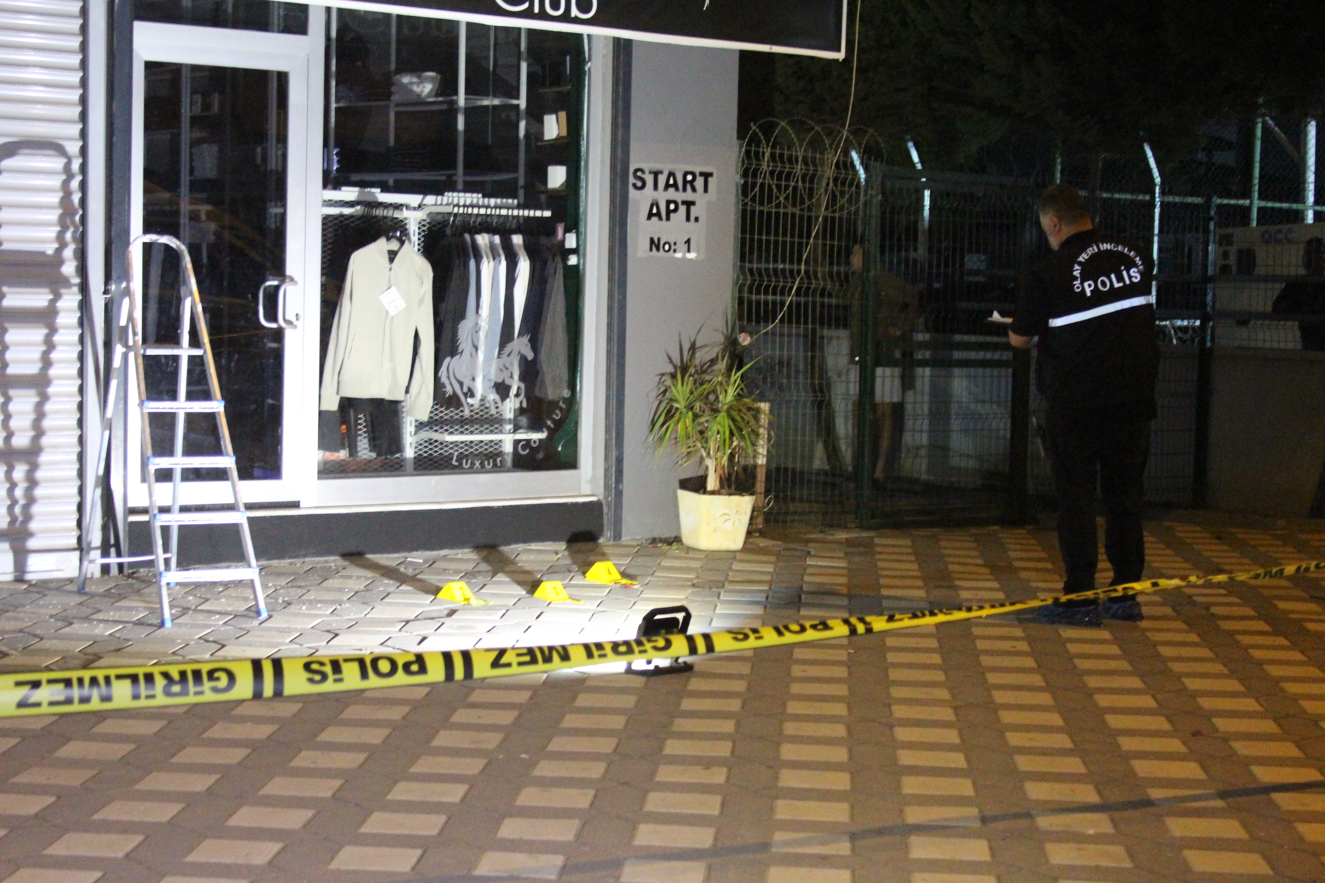 Korku dolu anlar: İş yerine parça tesirli EYP atıldı