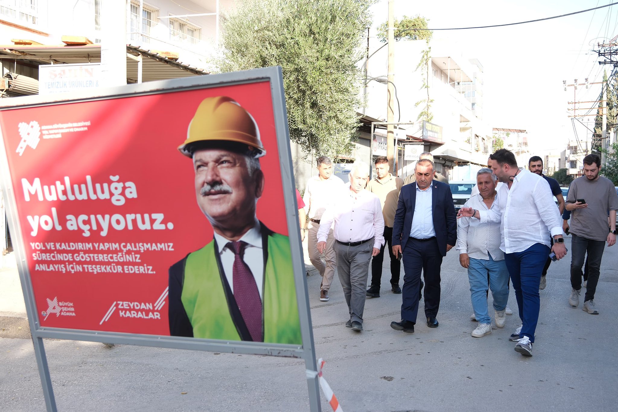 Başkan Vekili Geçer, yol çalışmalarını yerinde inceledi
