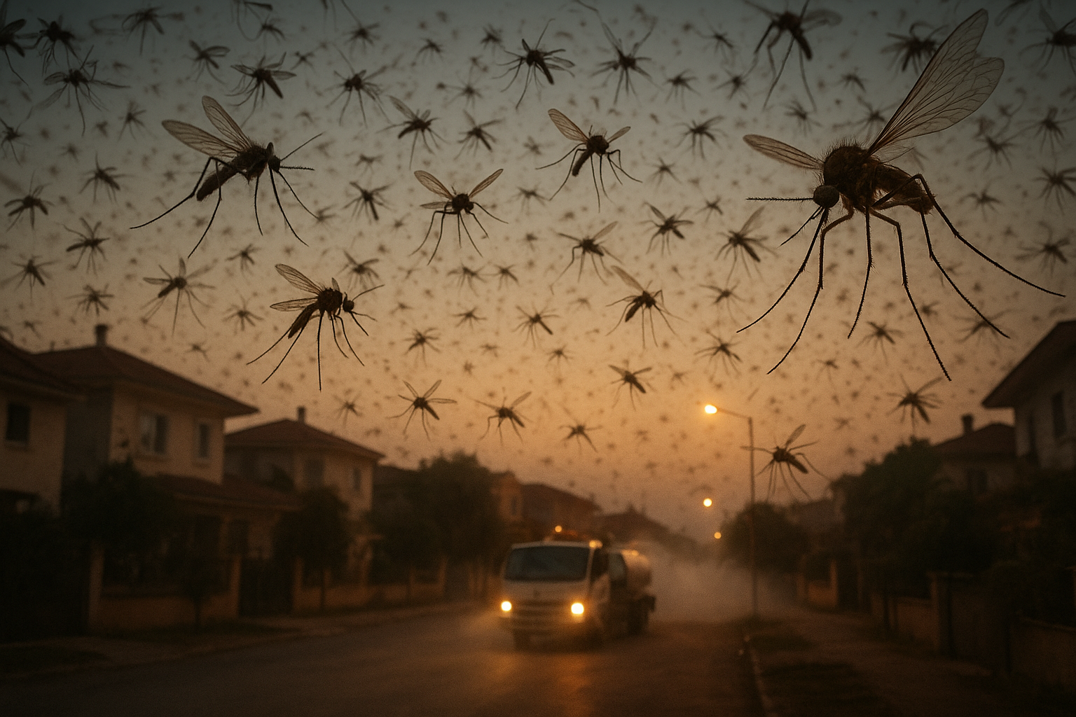 Yüreğir’de, sivrisinek isyanı: “Böylesini hiç görmedik!”
