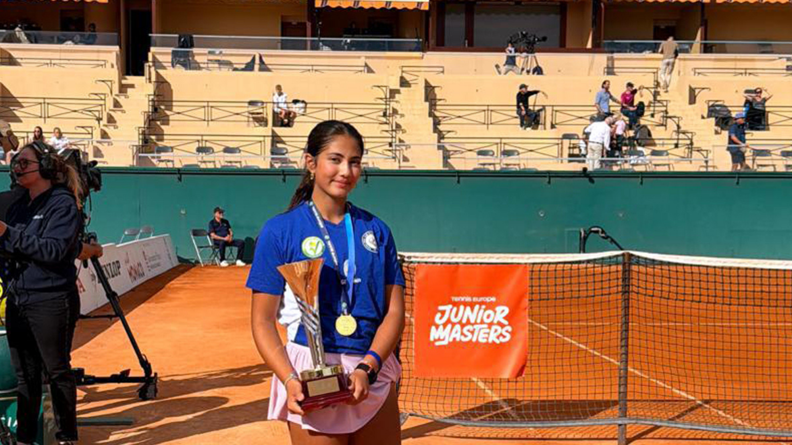 ATDSK'lı tenisçi Zeliha Avrupa şampiyonu!