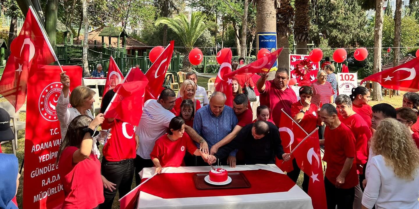 Yedipınar Rehabilitasyon Merkezi, Cumhuriyet’in 102. yılını coşkuyla kutladı