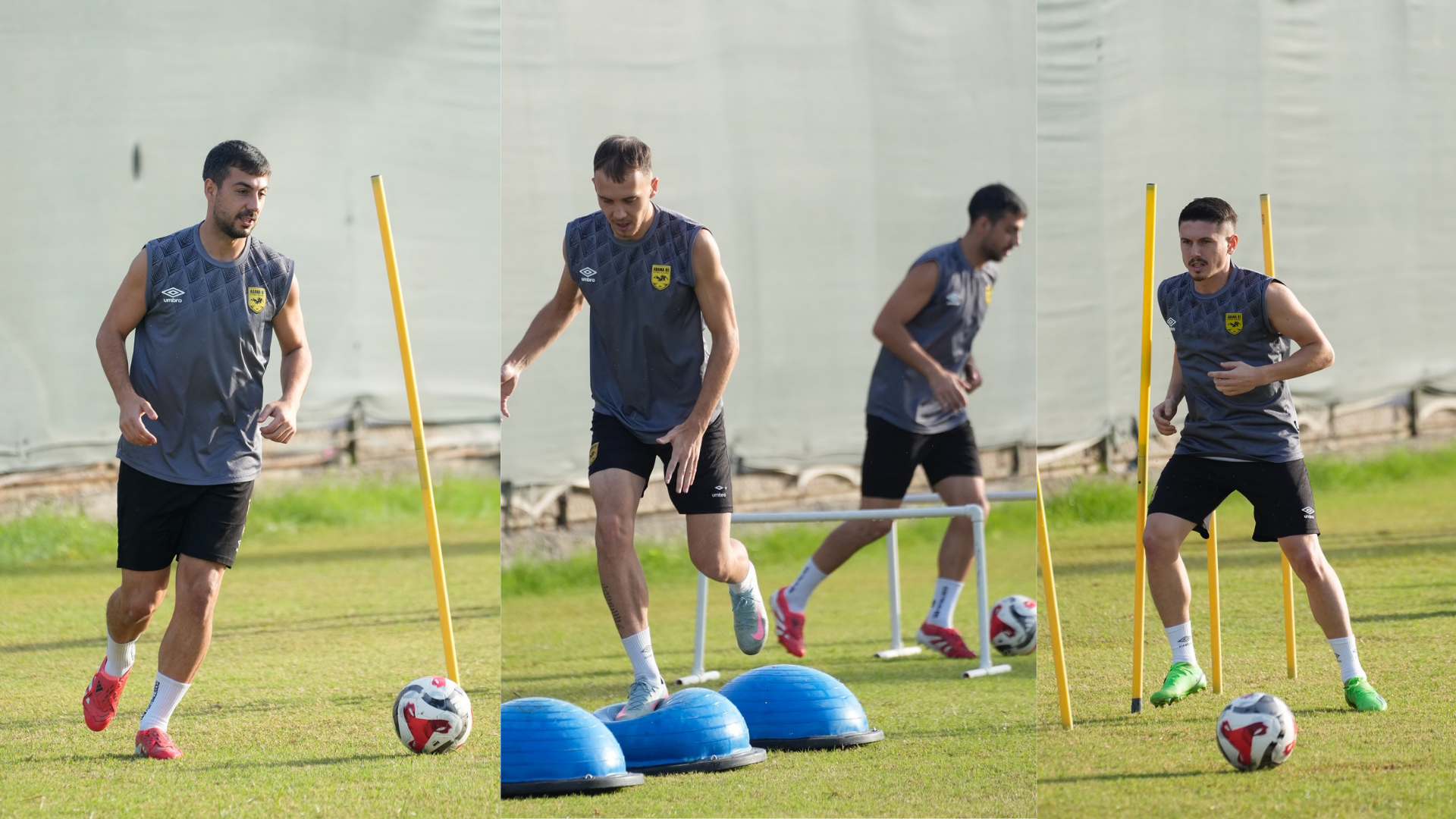 Adana 01 FK, yeni teknik direktör yönetiminde ilk antrenmana çıktı