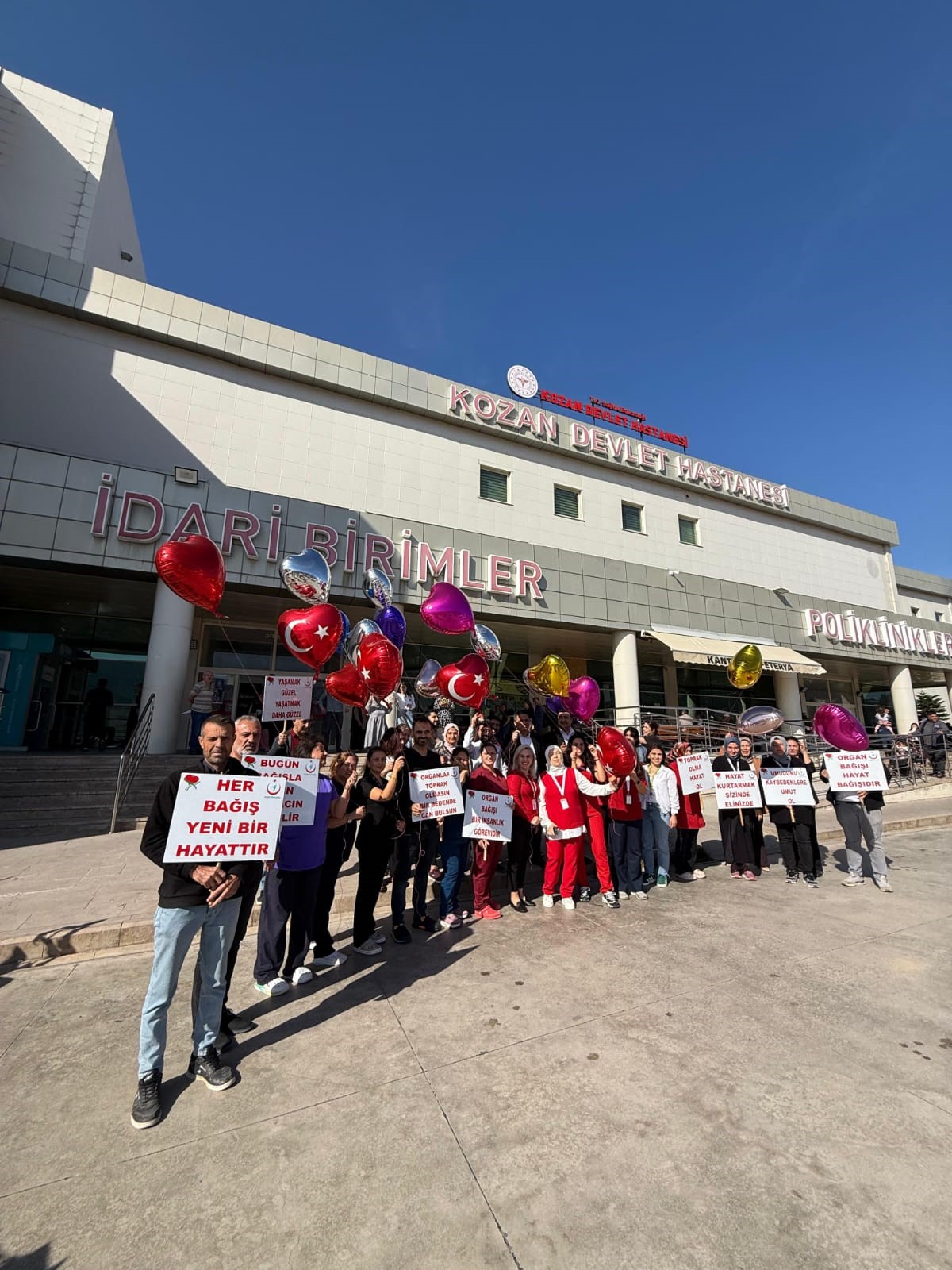 Adana'da hekim ve sağlık çalışanları organ bağışına dikkat çekti