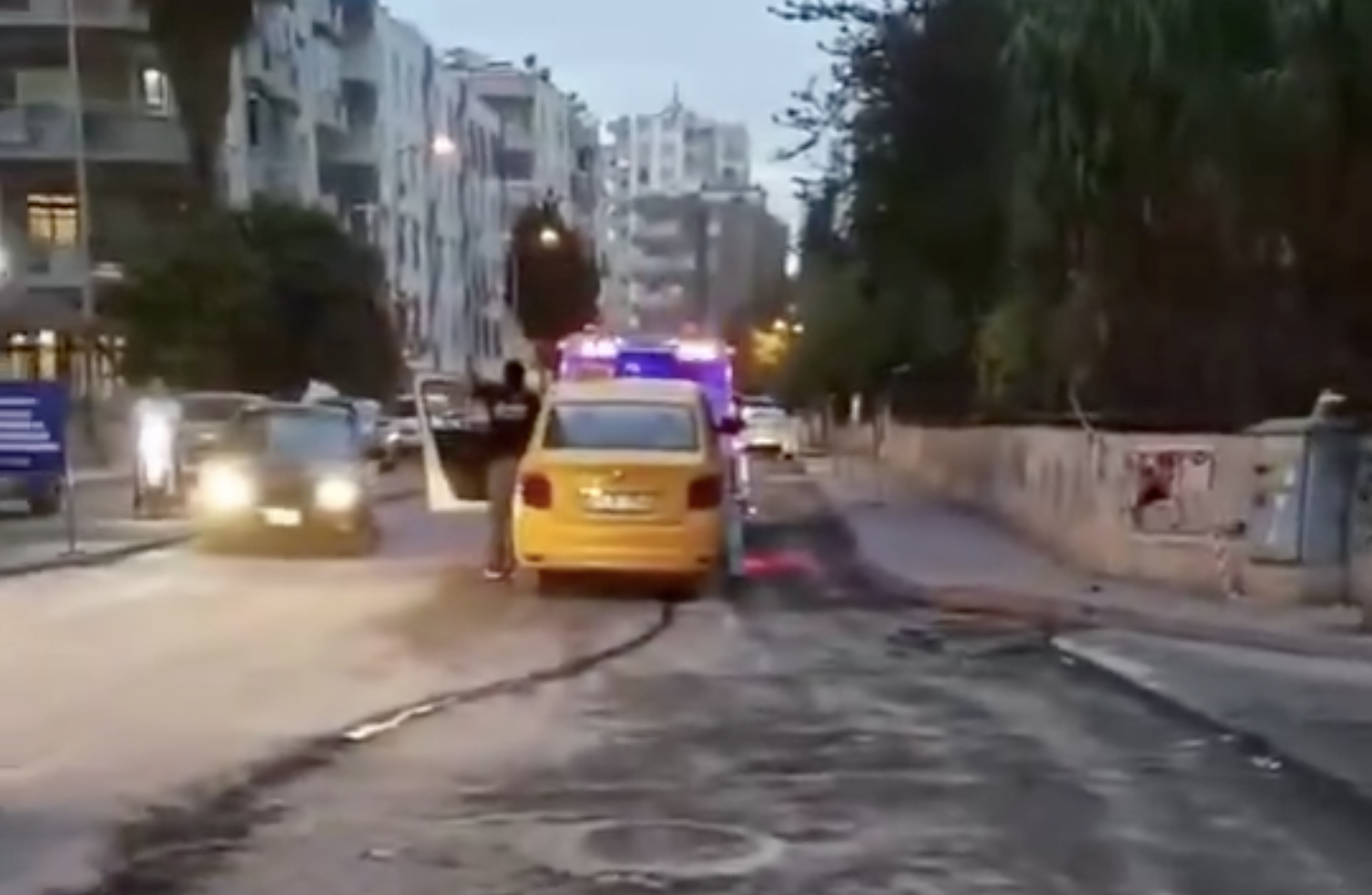 Yol çalışması taksiciye pahalıya patladı: “28 bin lira zarar ettim”