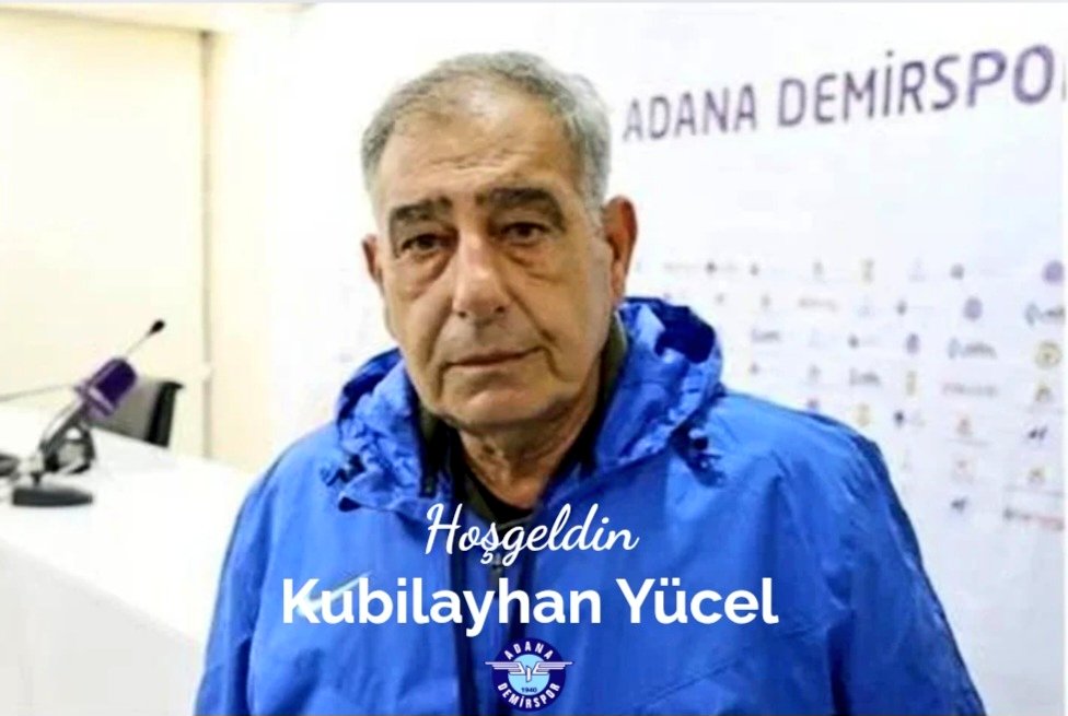 Adana Demirspor açıkladı: Kubilayhan Yücel göreve geldi