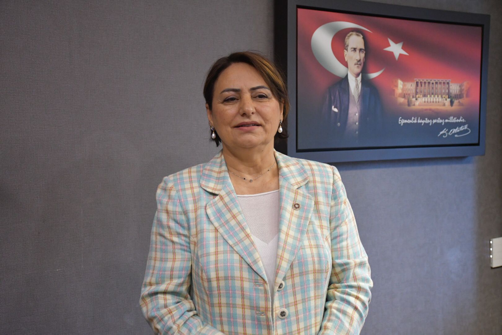 Dr. Müzeyyen Şevkin: “Atatürk’ün fikirleri rehberimiz, yolu ışığımızdır”