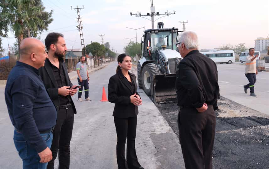 Ceyhan Belediyesi’nden yol onarım seferberliği