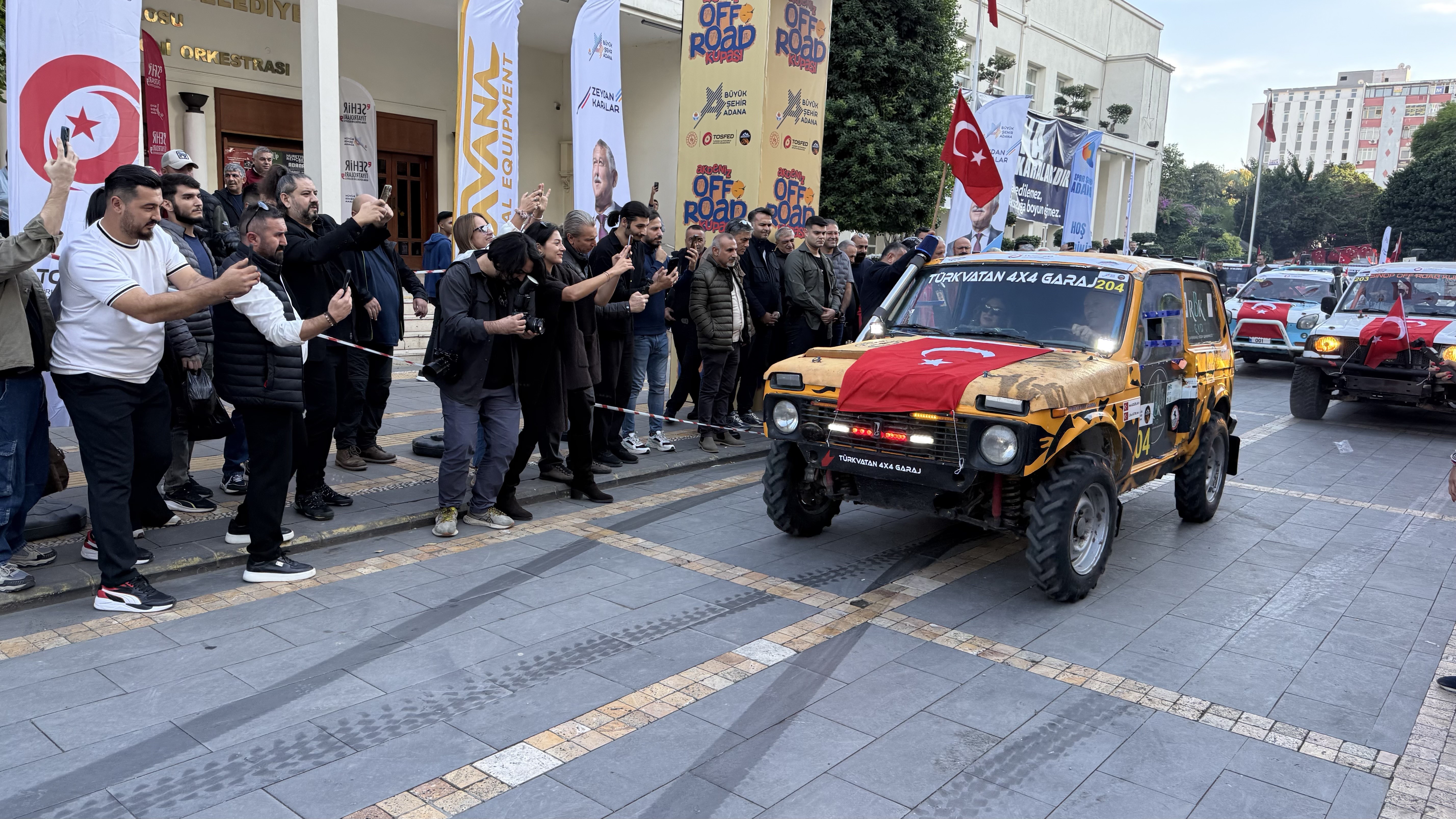 Adana'da Off-Road araçlarına yoğun ilgi