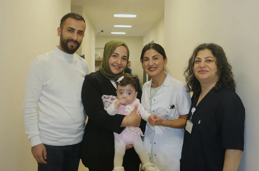 Minik "Masal Mira" yaşam mücadelesini kazandı