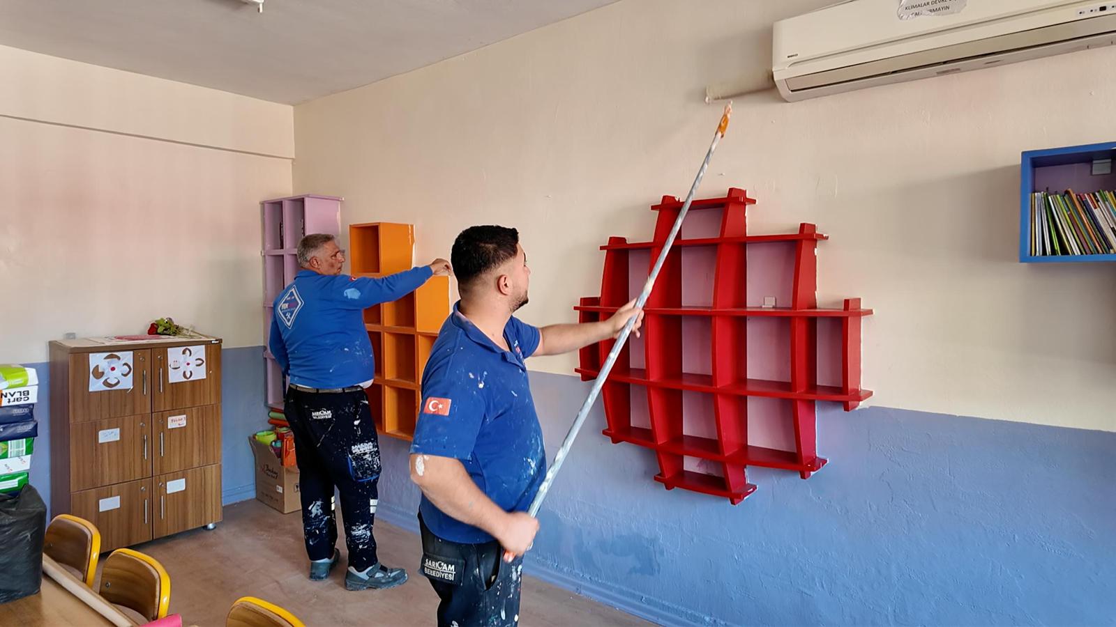 Sarıçam Belediyesi’nden Eğitime Destek: Okulların Fiziki Şartları Güçlendiriliyor