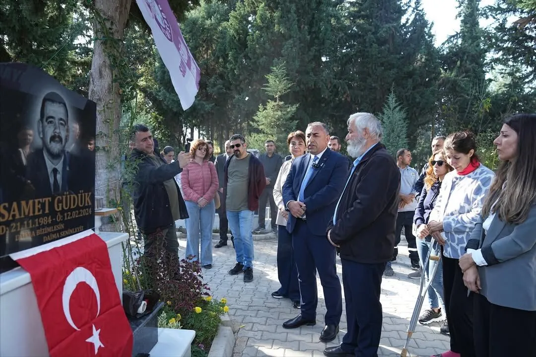 Samet Güdük doğum gününde mezarı başında anıldı