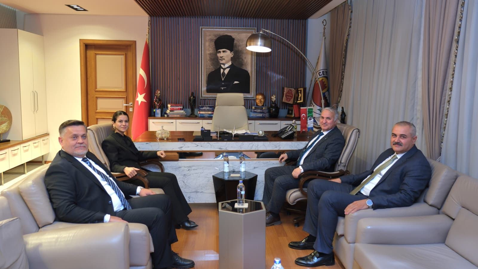 Kaymakam Kurtyemez'den Başkan Vekili Sevil Aydar Yıldız'a ziyaret