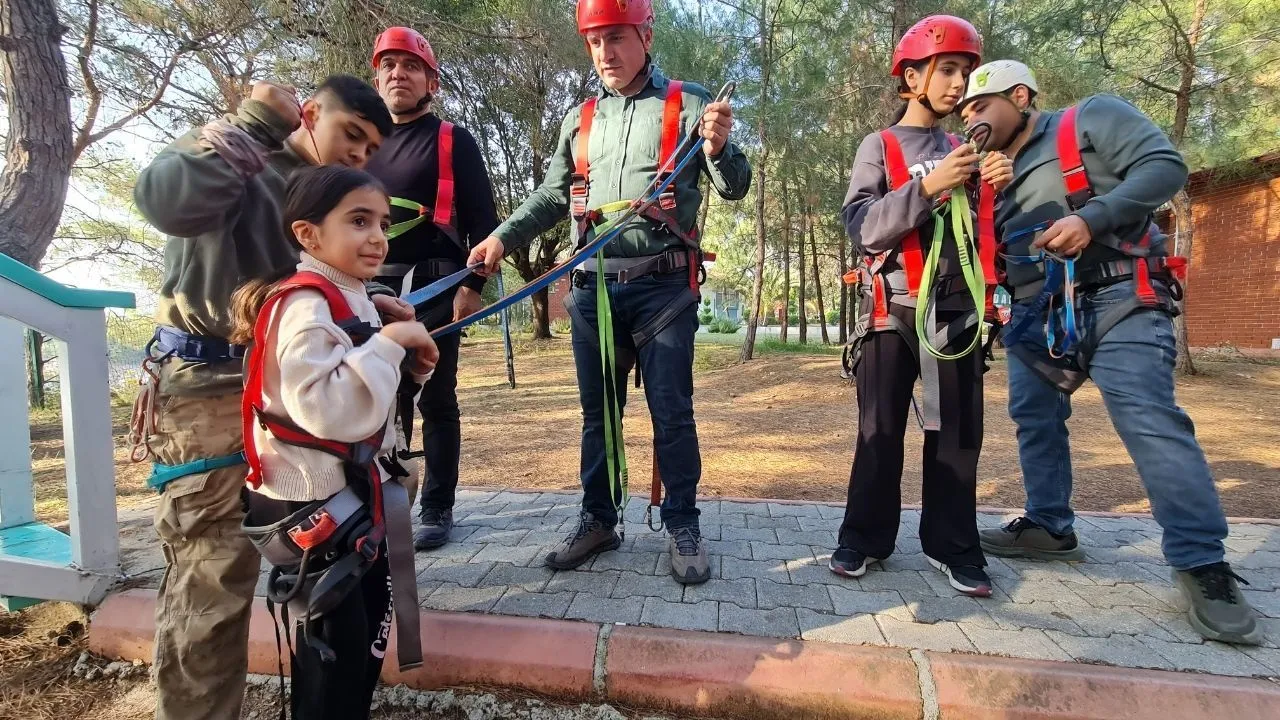 Adana Orman Bölge Müdürlüğü personeli Aslantaş’ta doğa kampında buluştu