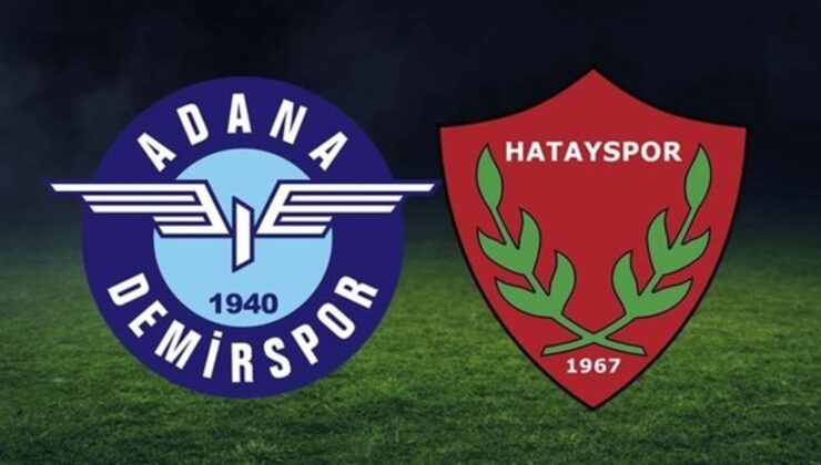 Adana Demirspor ve Hatayspor ilk galibiyet için sahaya çıkıyor: “Bu maç dönüm noktası”