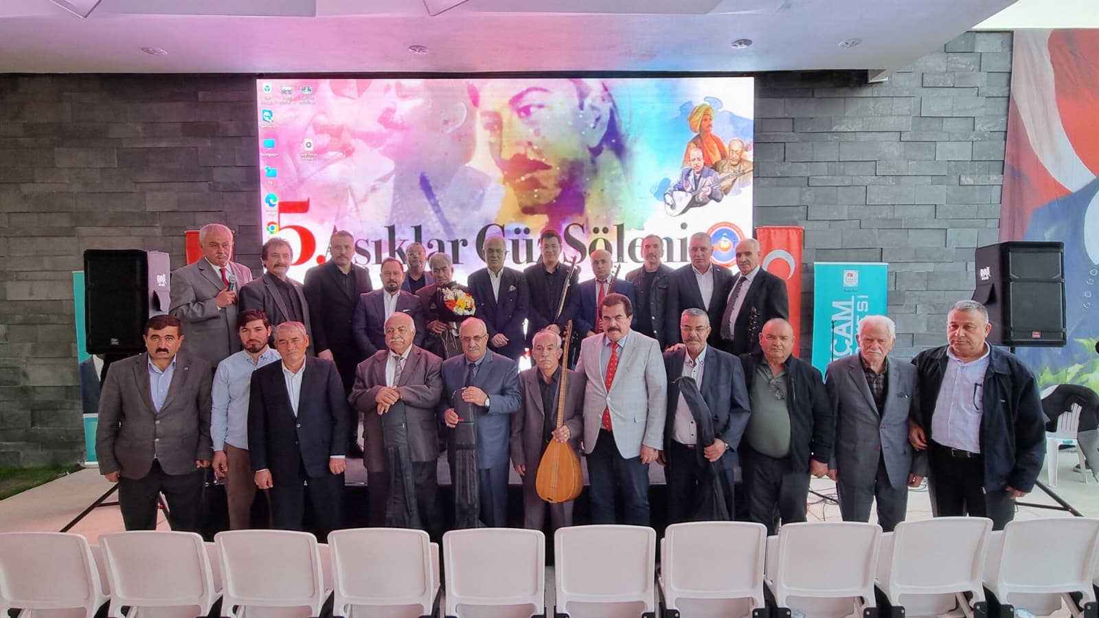 Sarıçam'da Âşıklar Güz Şöleni'nin 5'incisi düzenlendi