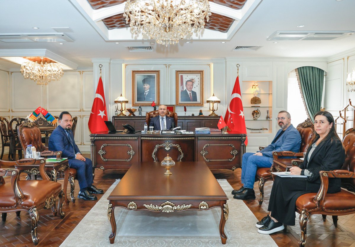 Gıda İhtisas OSB için kritik görüşme: Başkan Uludağ, Vali Köşger’i ziyaret etti