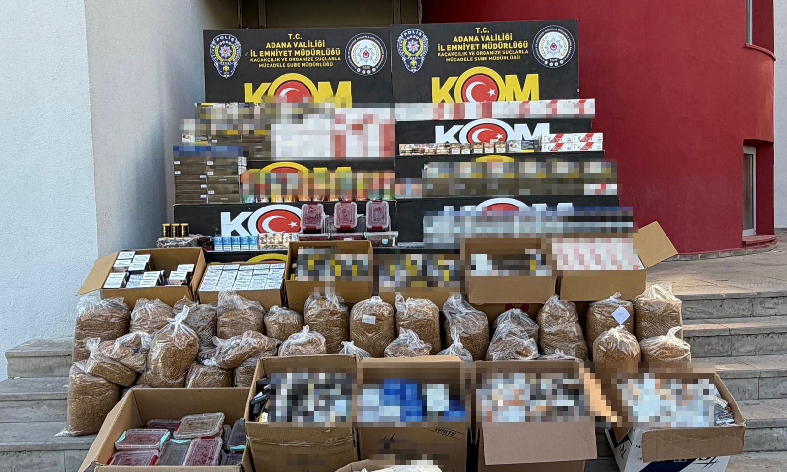 Adana’da kaçakçılık operasyonu: 29 şahsa işlem yapıldı