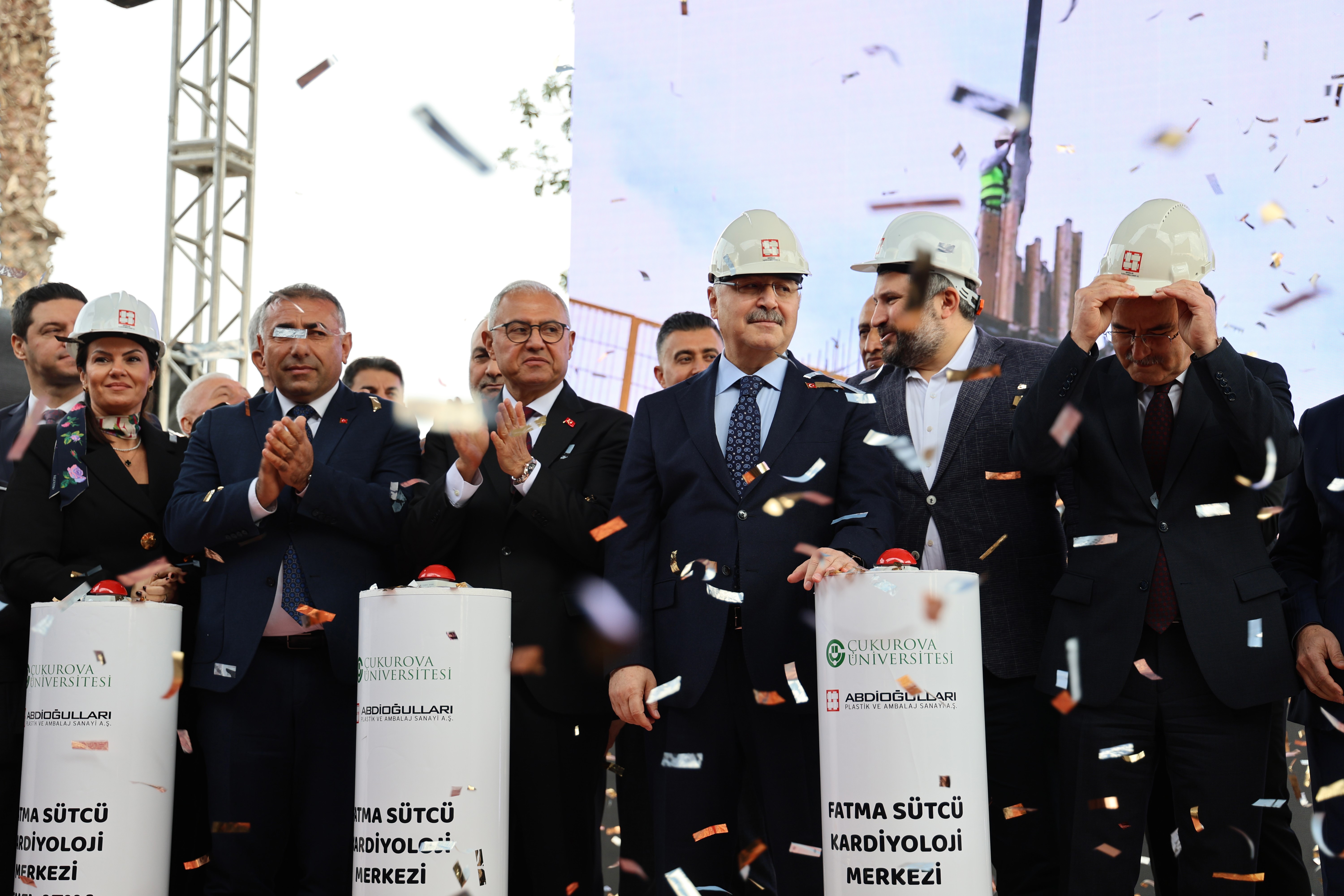 Adana'da Fatma Sütcü Kardiyoloji Merkezi'nin temeli atıldı