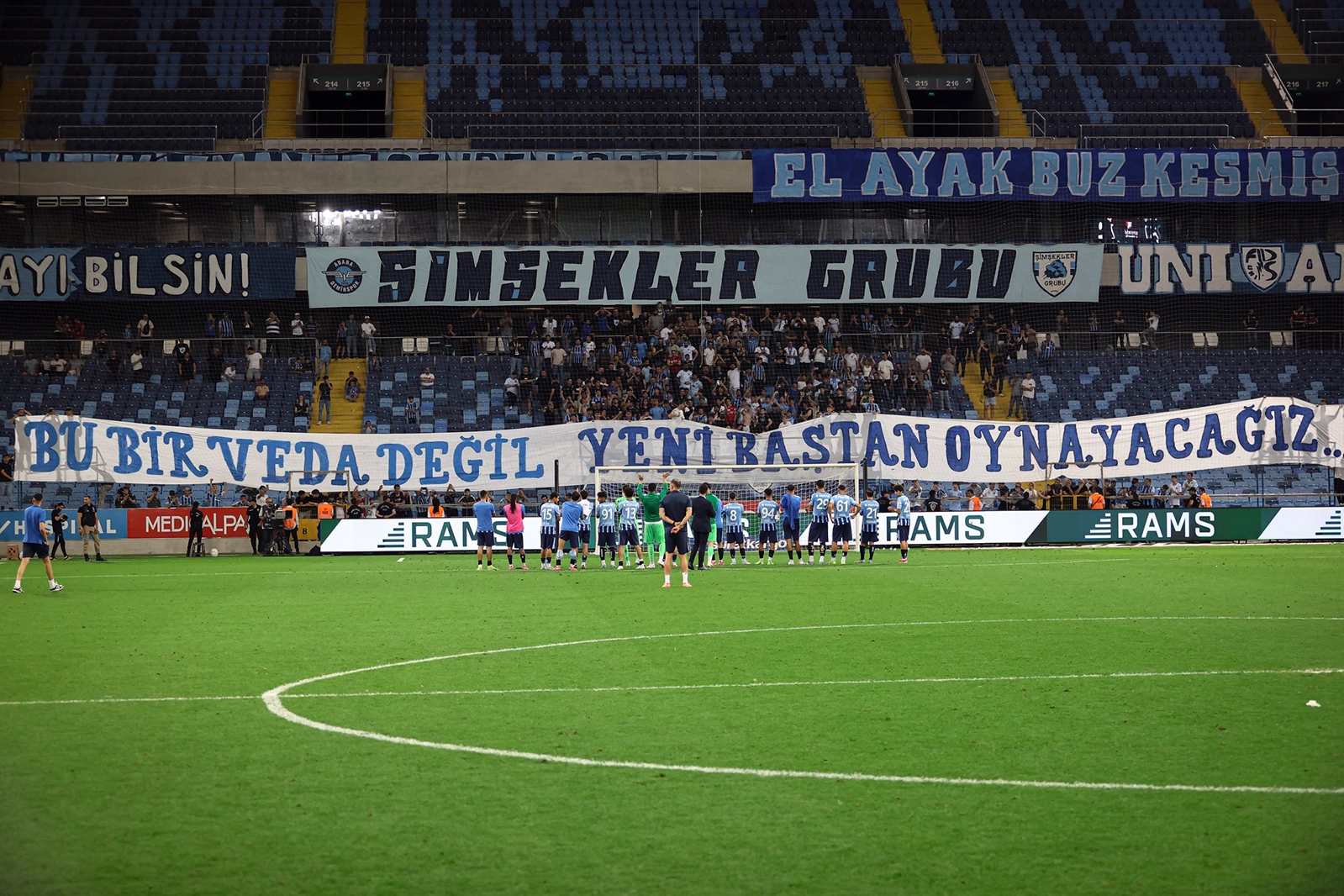 Adana Demirspor Iğdır deplasmanına taraftar desteğiyle gidiyor