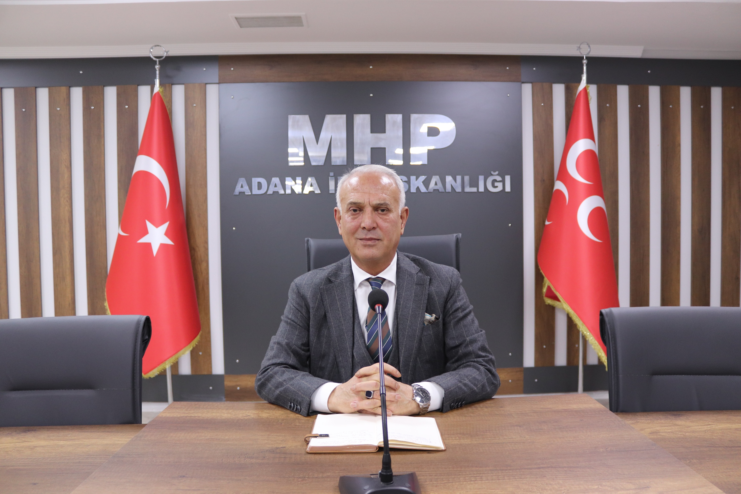 MHP Adana İl Başkanı Yusuf Kanlı: “Devlet Bahçeli asrımızın Dede Korkut’udur”