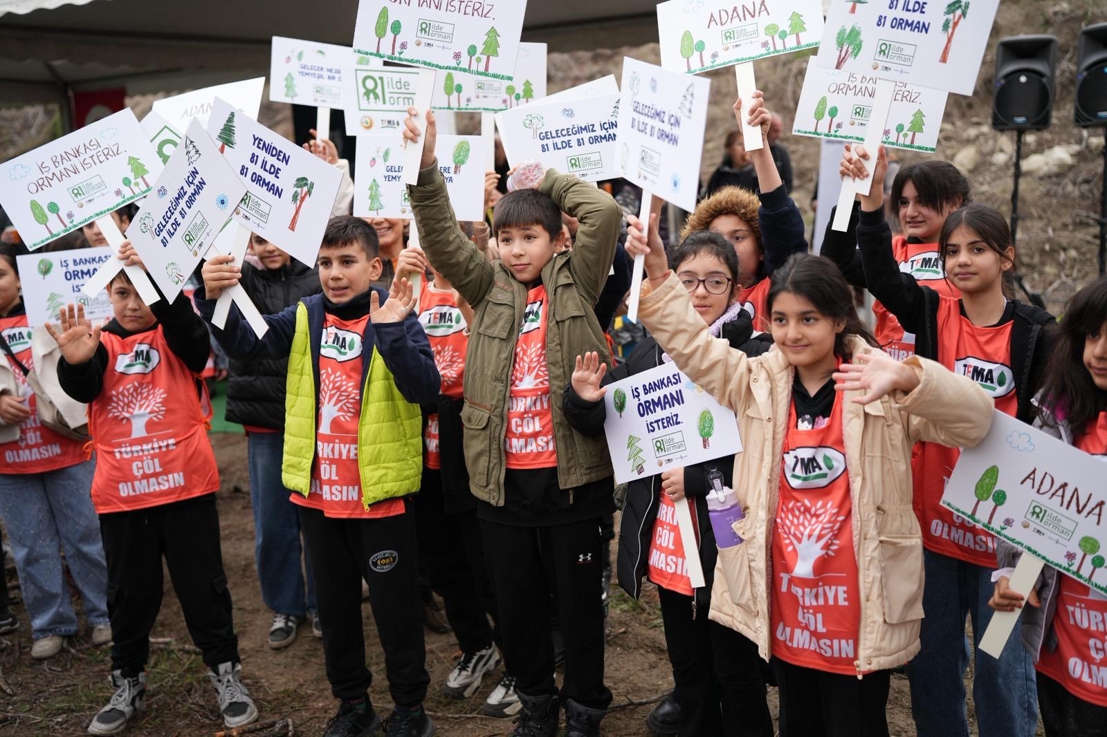 "81 İlde 81 Orman" projesi Adana ile devam ediyor