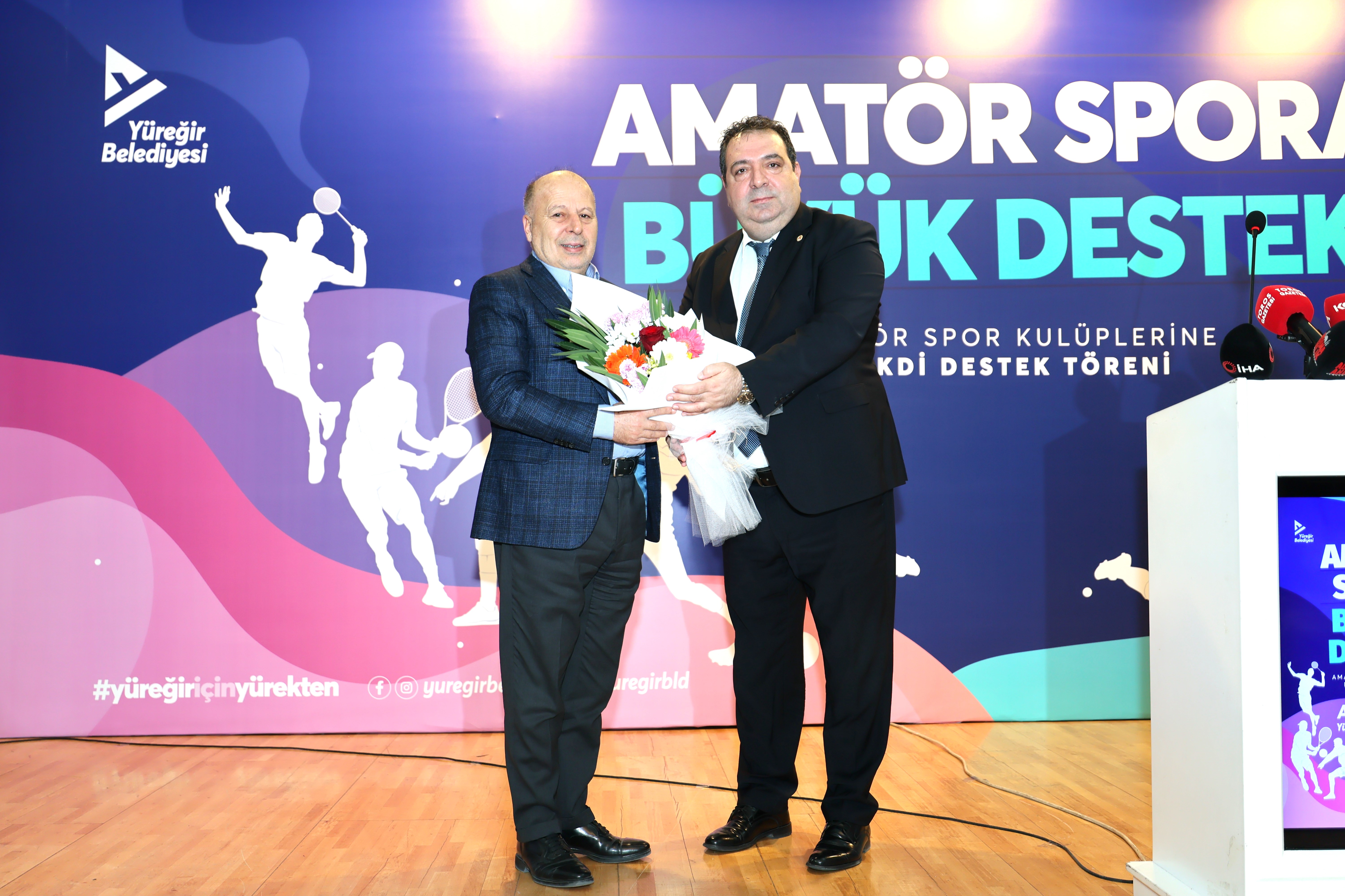 Yüreğir Belediyesi’nden amatör spora 1 milyon liralık destek