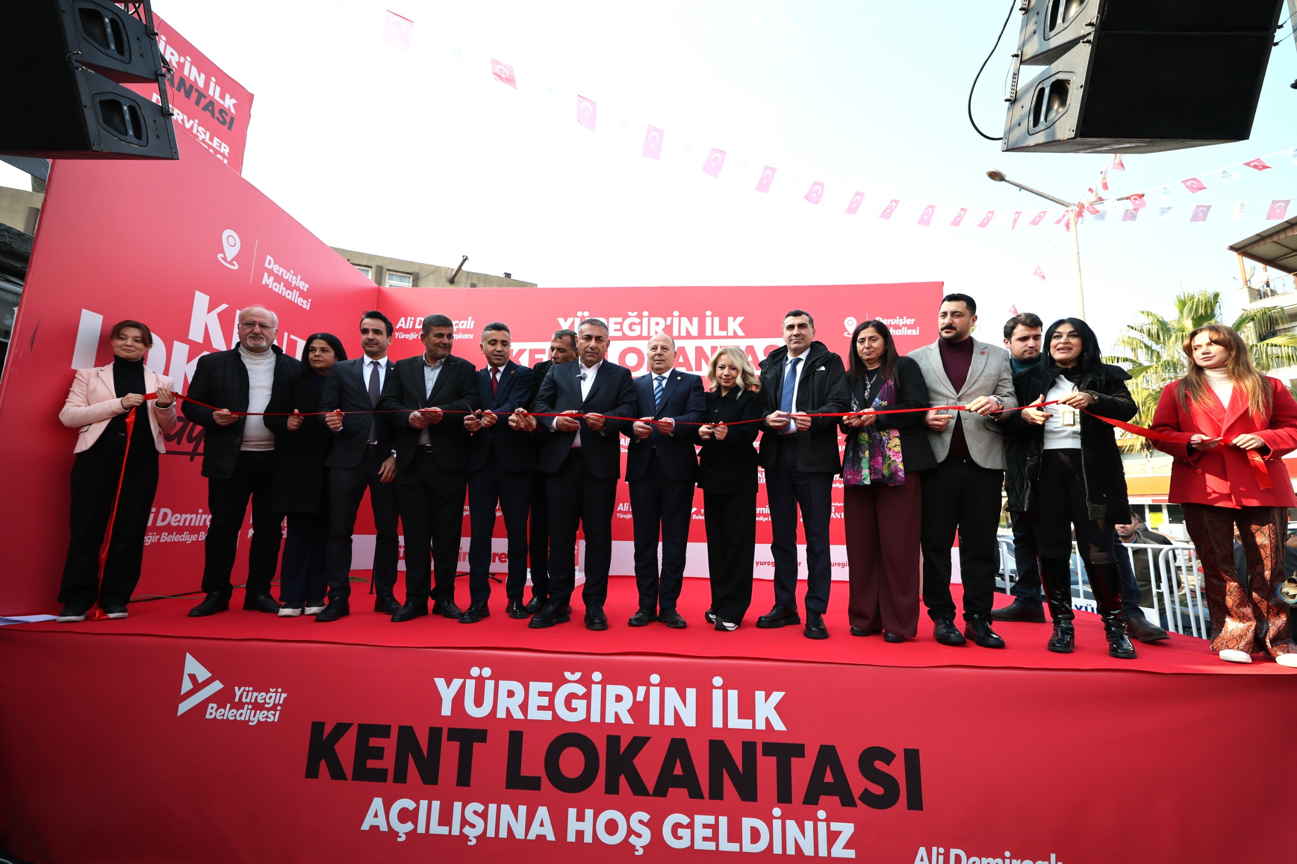 Yüreğir’in ilk kent lokantası dervişler’de açıldı