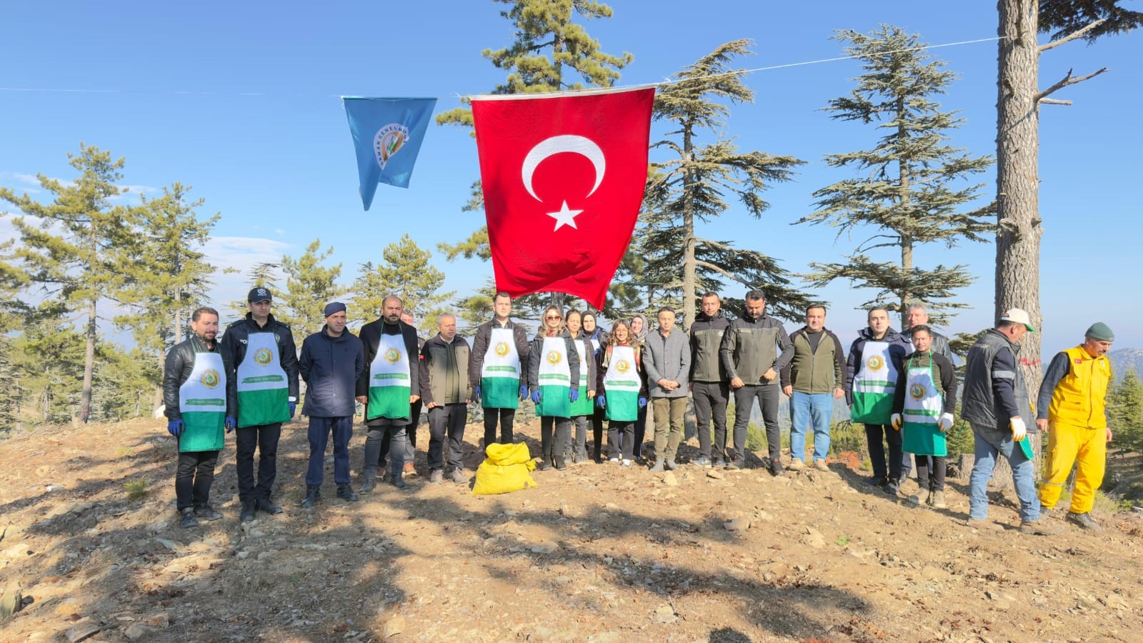 Feke'de bir ton tohum toprakla buluştu