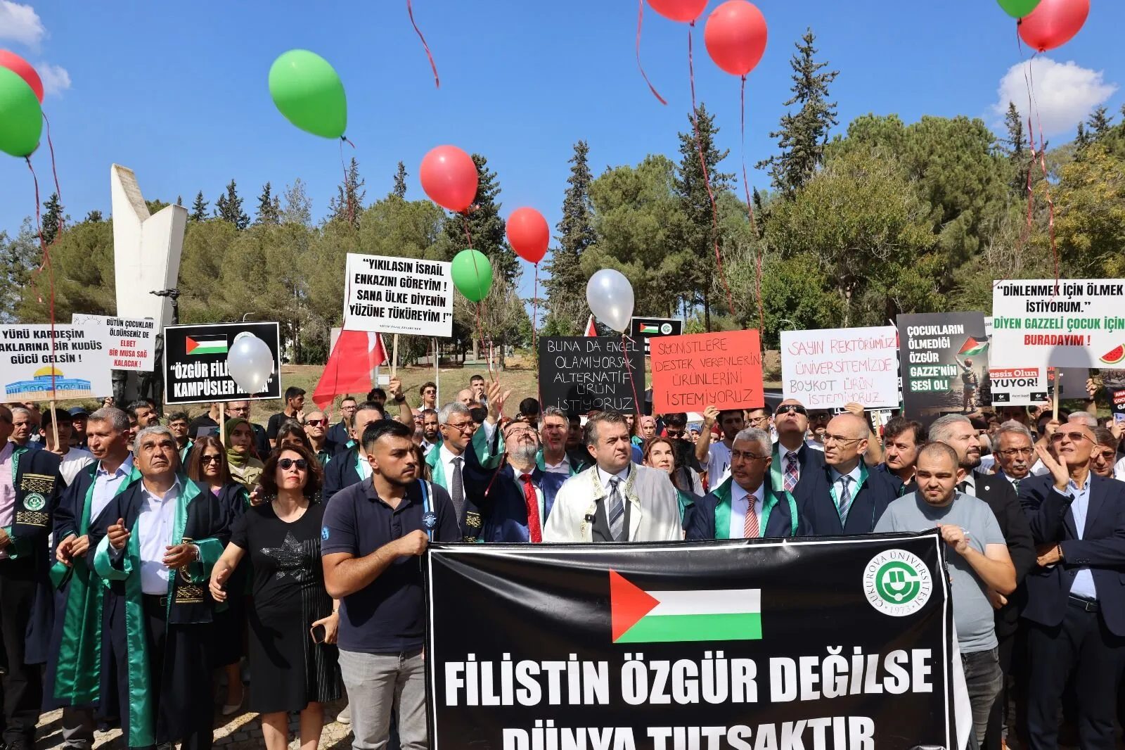 Çukurova Üniversitesi’nden Filistin için İstanbul buluşması