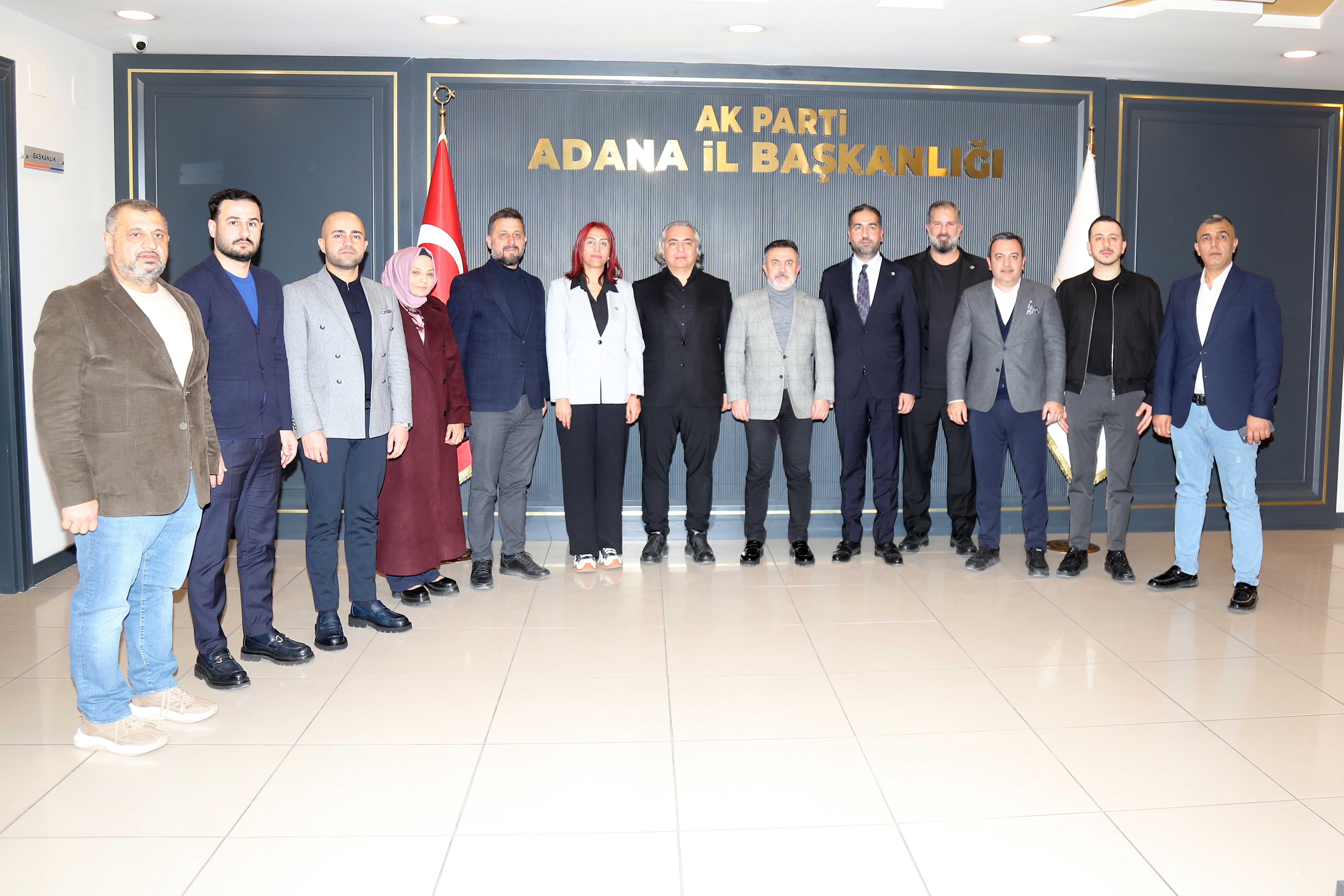 Çukurova GİAD’dan AK Parti Adana İl Başkanlığı’na ziyaret