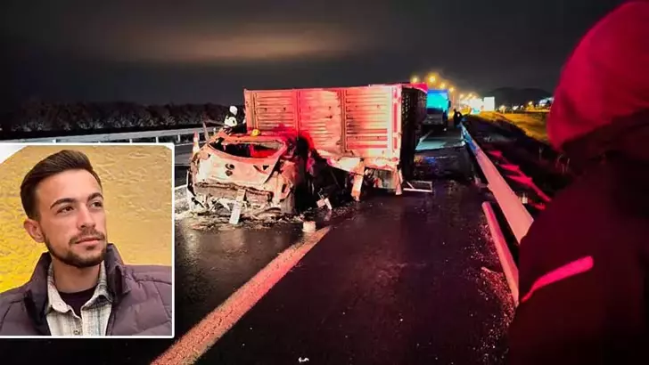 Ceyhan’da feci kaza: Otomobil tıra çarptı, 23 yaşındaki sürücü hayatını kaybetti