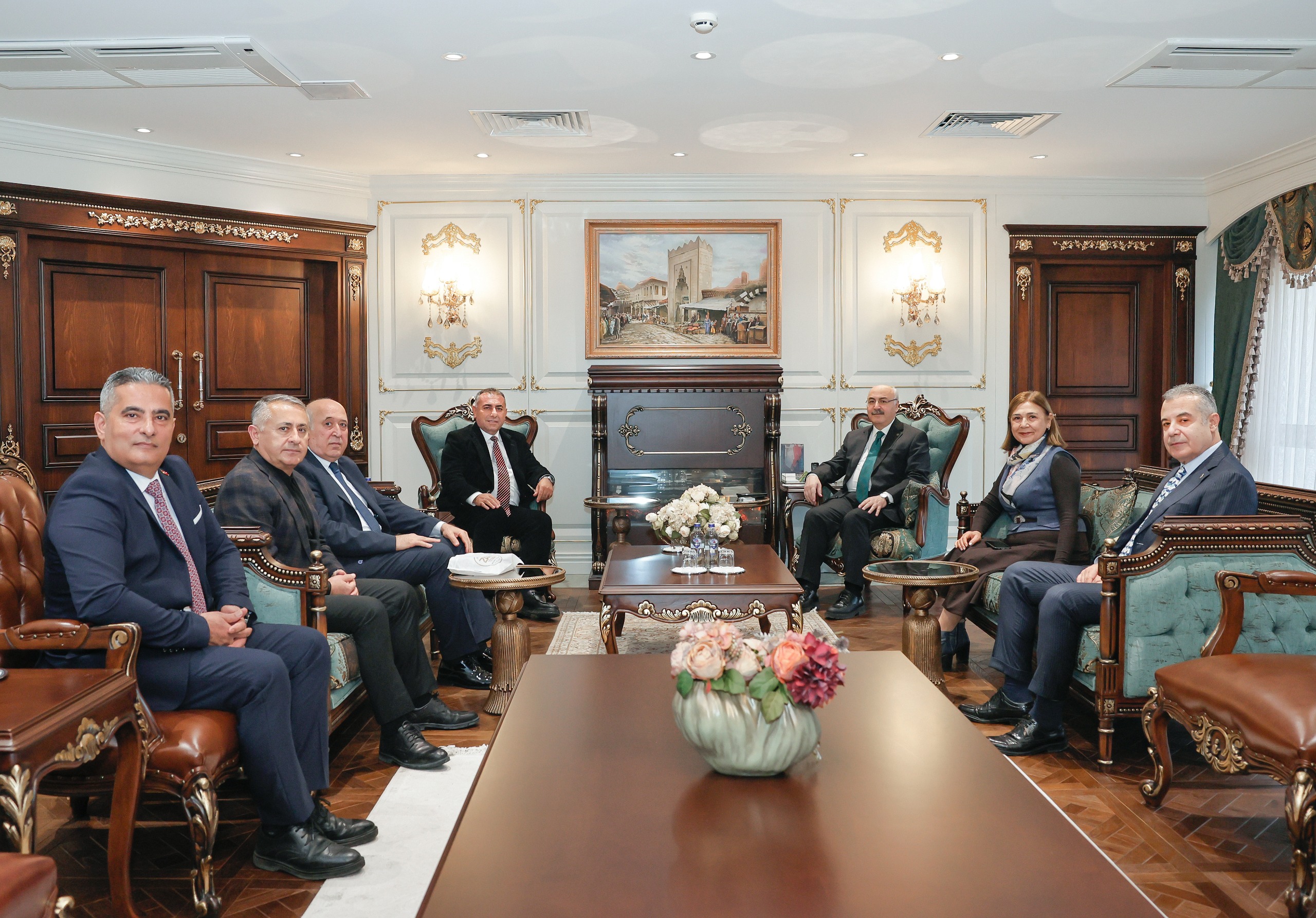 Başkan Vekili Geçer’den Vali Köşger’e veda ziyareti