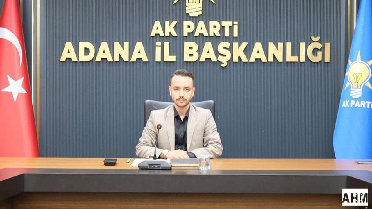 Ak Parti Adana İl Gençlik Kolları Başkanı görevinden affını istedi.