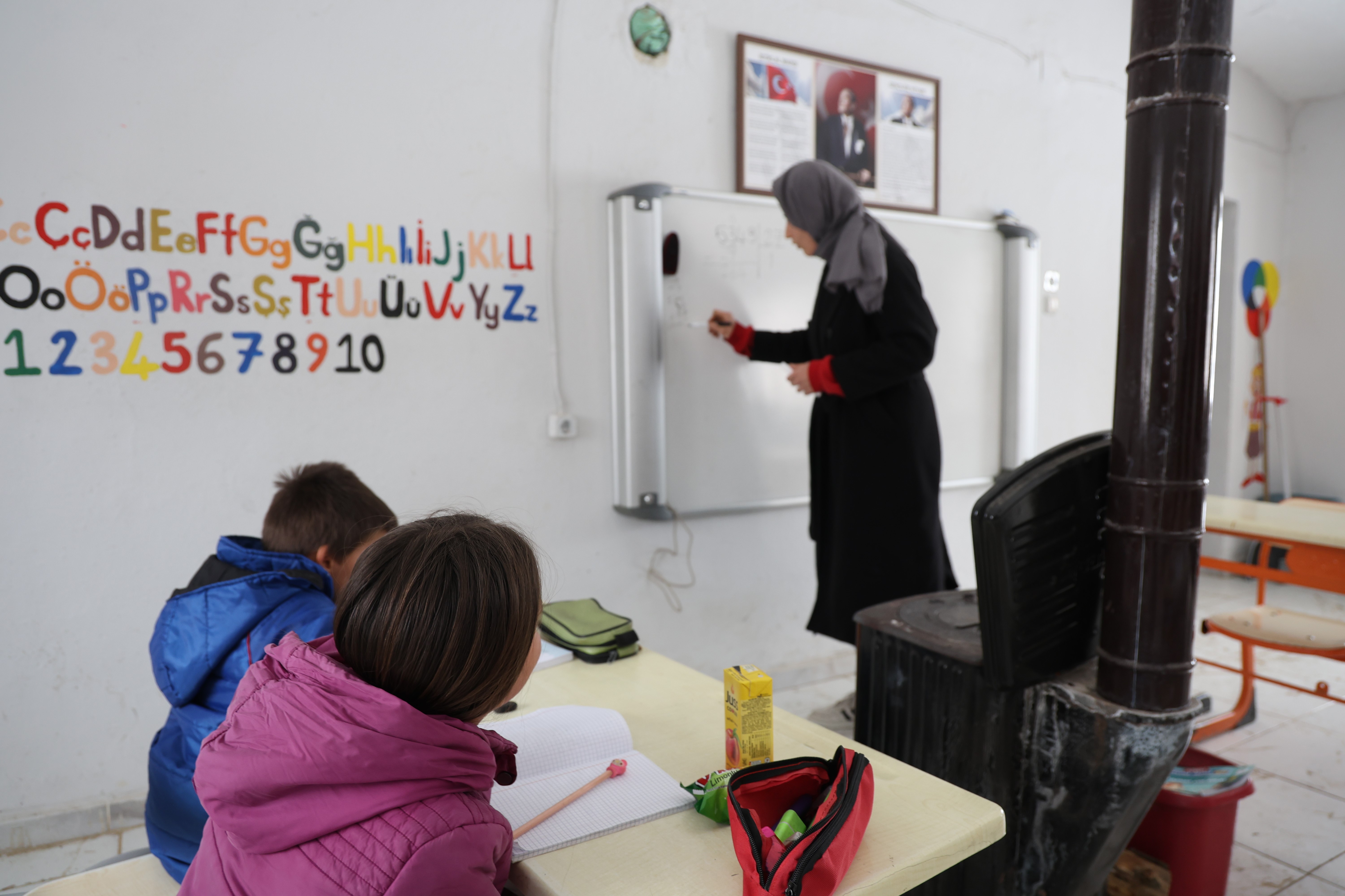 Adana'da 1600 rakımda eksi 20 derecede zorlu eğitim