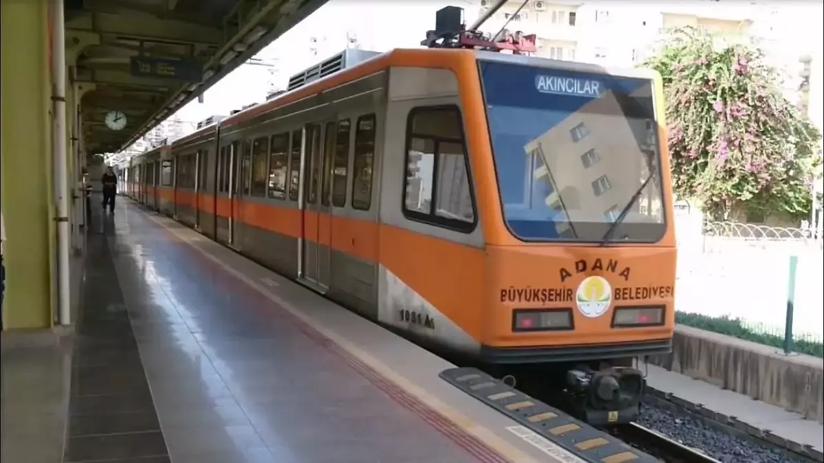 Adana metrosunun 2. etabı için geri sayım başladı