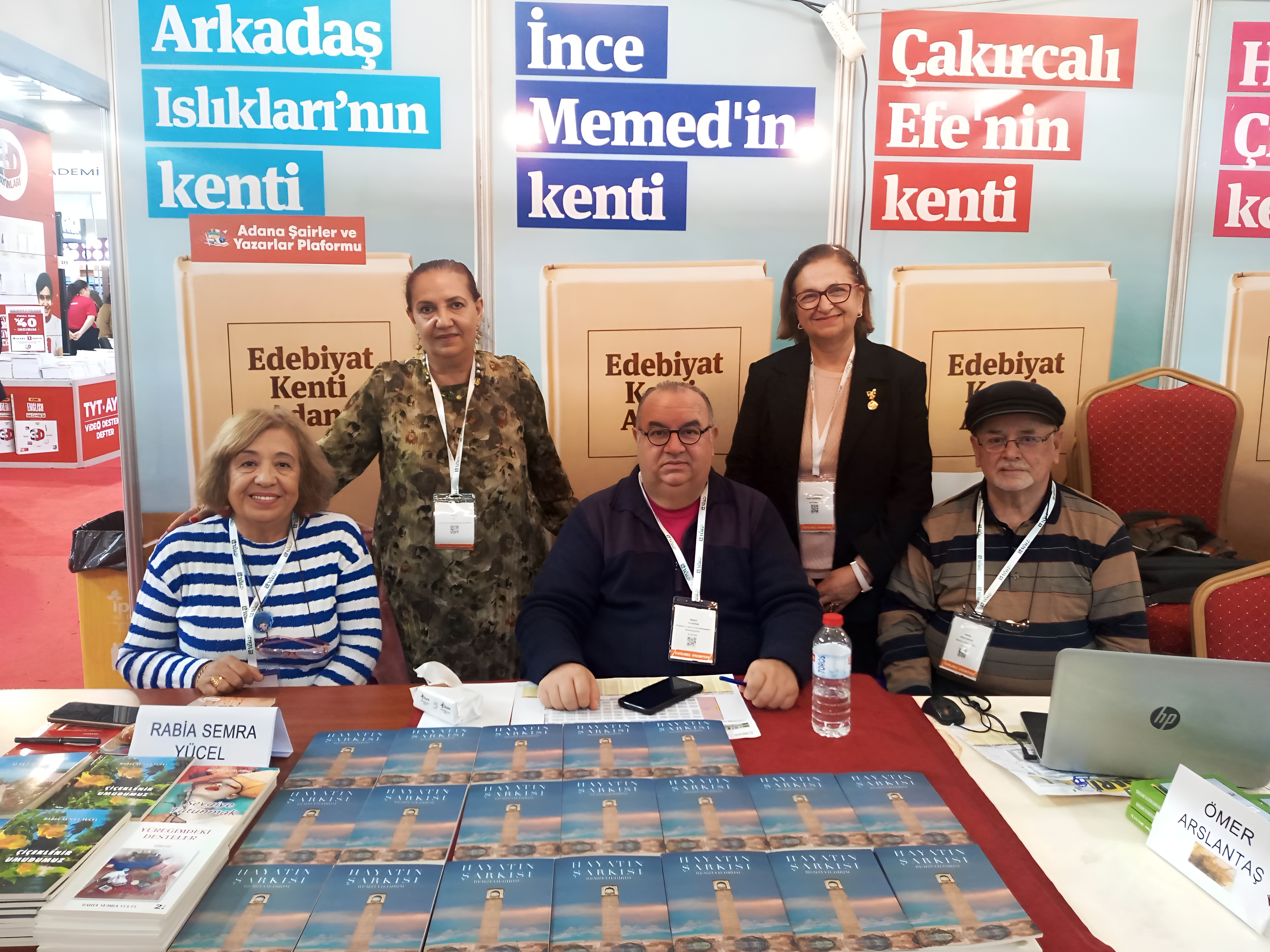 Çukurova Kitap Fuarı’nda yerel kalemlerden güçlü dayanışma