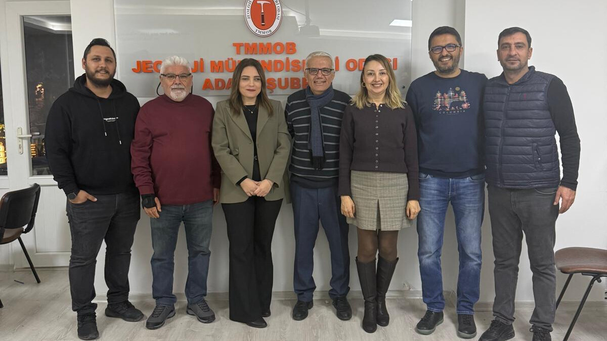 Jeoloji Mühendisleri Odası Adana Şubesi’nde Dr. Tatar Güven tazeledi