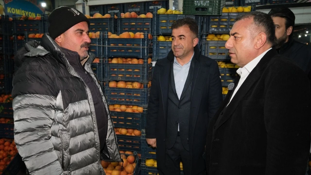 Başkanvekili Geçer’den Vedat Dalokay Hal Kompleksi’ne ziyaret