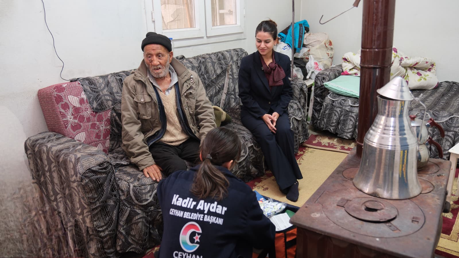 Ceyhan Belediyesi evde bakım ve sağlık hizmetleriyle vatandaşın yanında