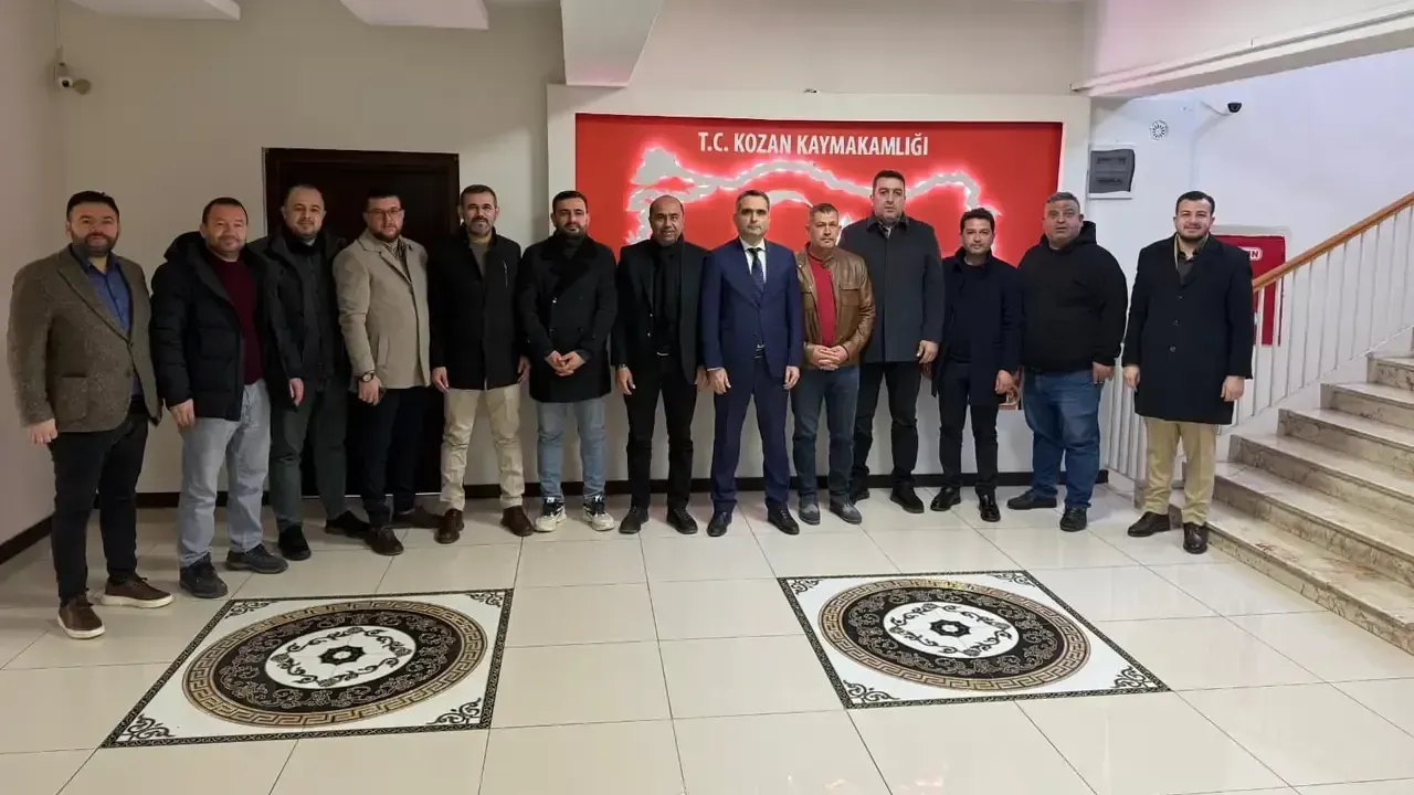 Kozanspor’dan Kaymakam Arslanköylü’ye ziyaret