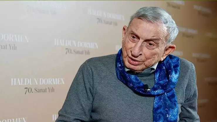 Usta tiyatrocu Haldun Dormen, son yolculuğuna uğurlandı.