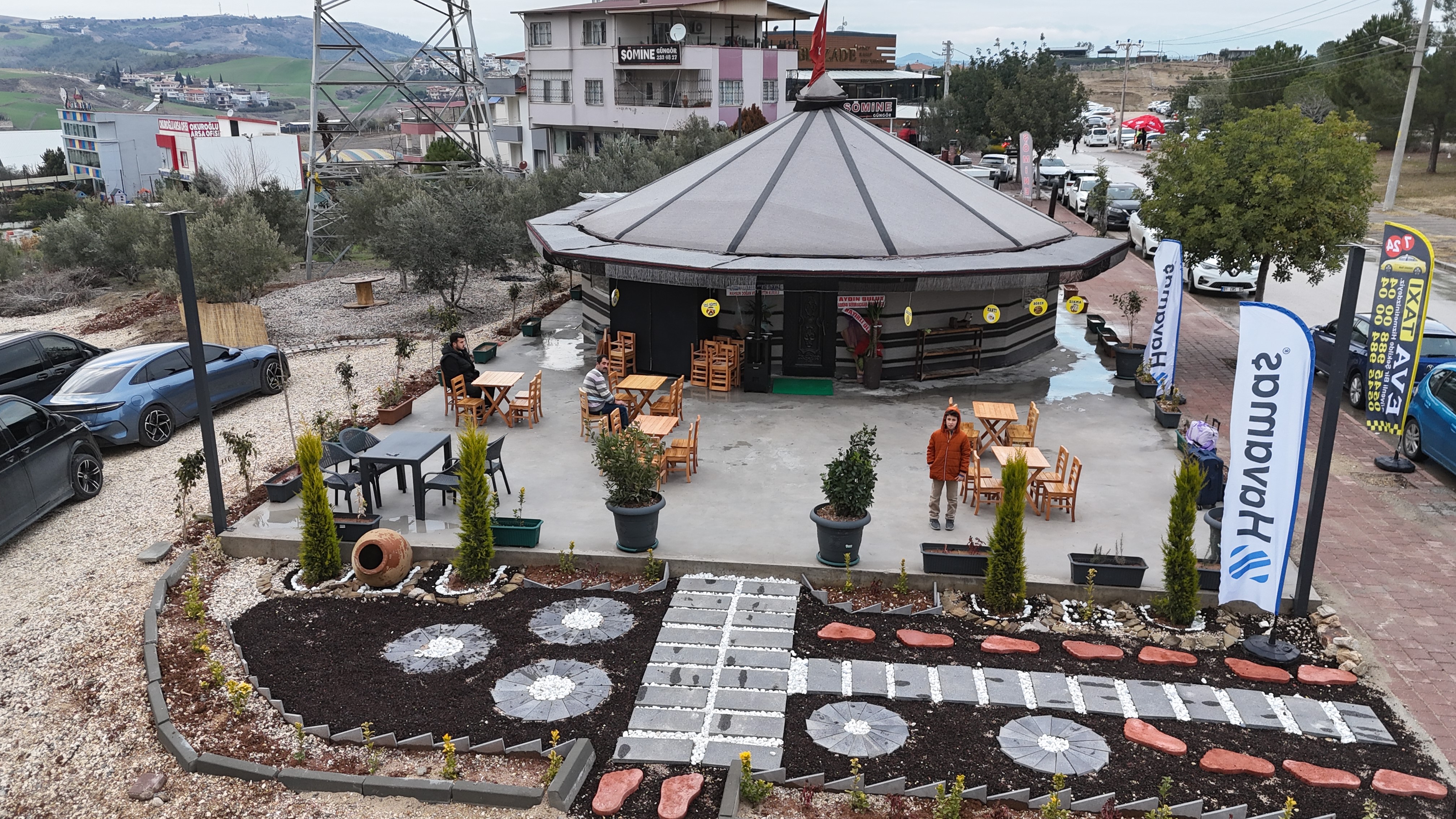 Yolculara otantik durak hizmeti