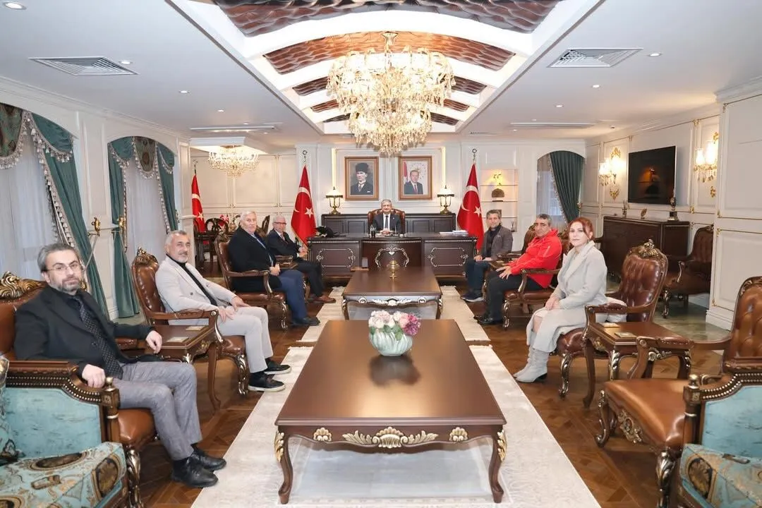 Türk Kızılay’dan Vali Mustafa Yavuz’a Hayırlı Olsun Ziyareti