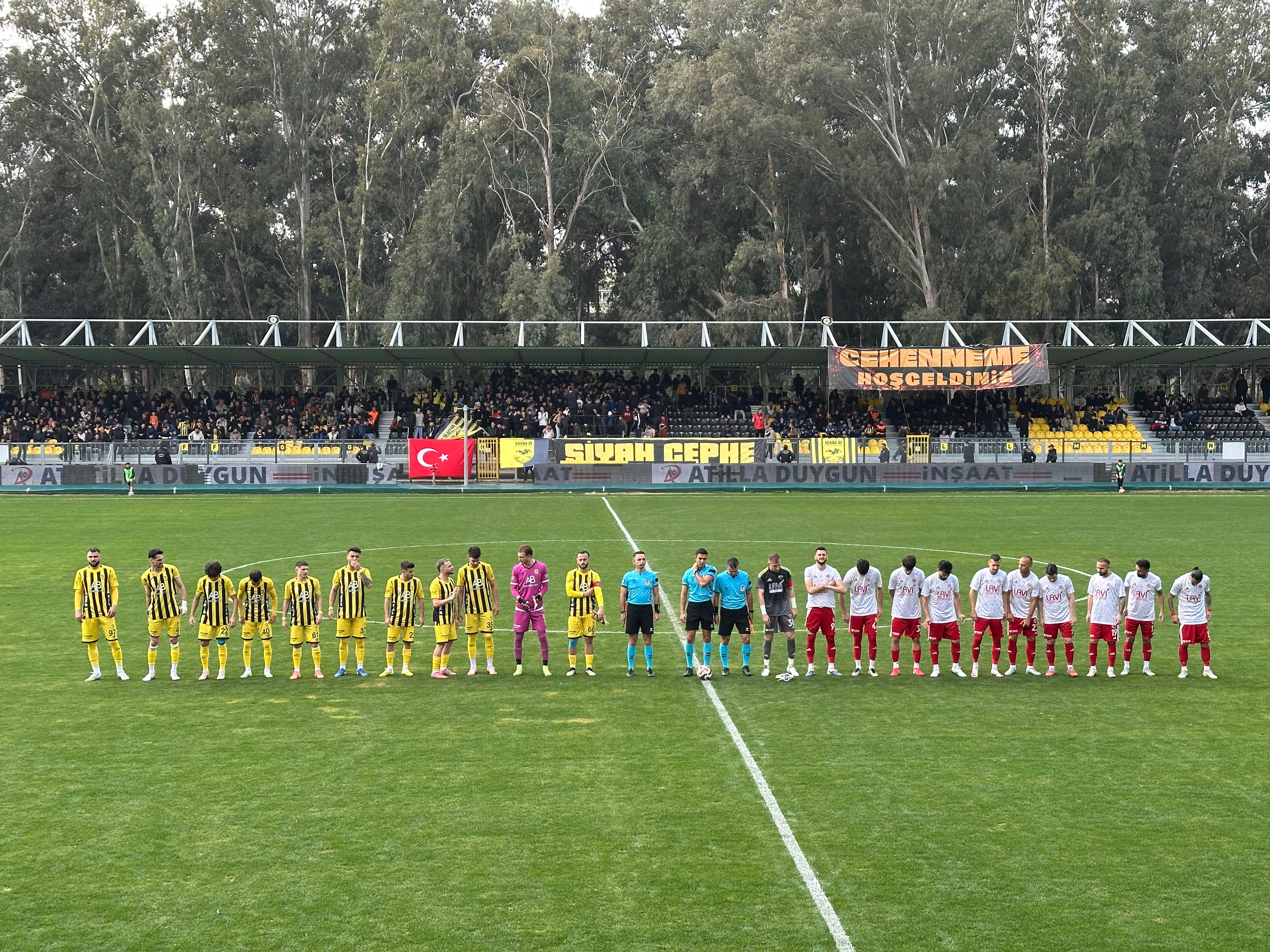 Adana 01 FK, Batman Petrolspor’la puanları paylaştı