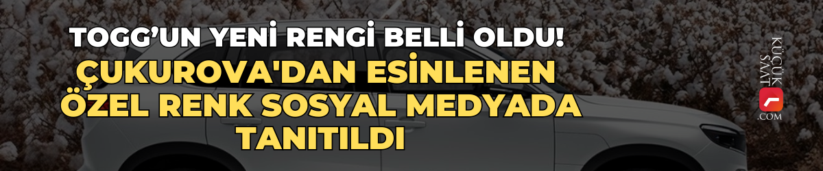 Togg’dan yeni renk hamlesi: Togg Seyhan duyuruldu!