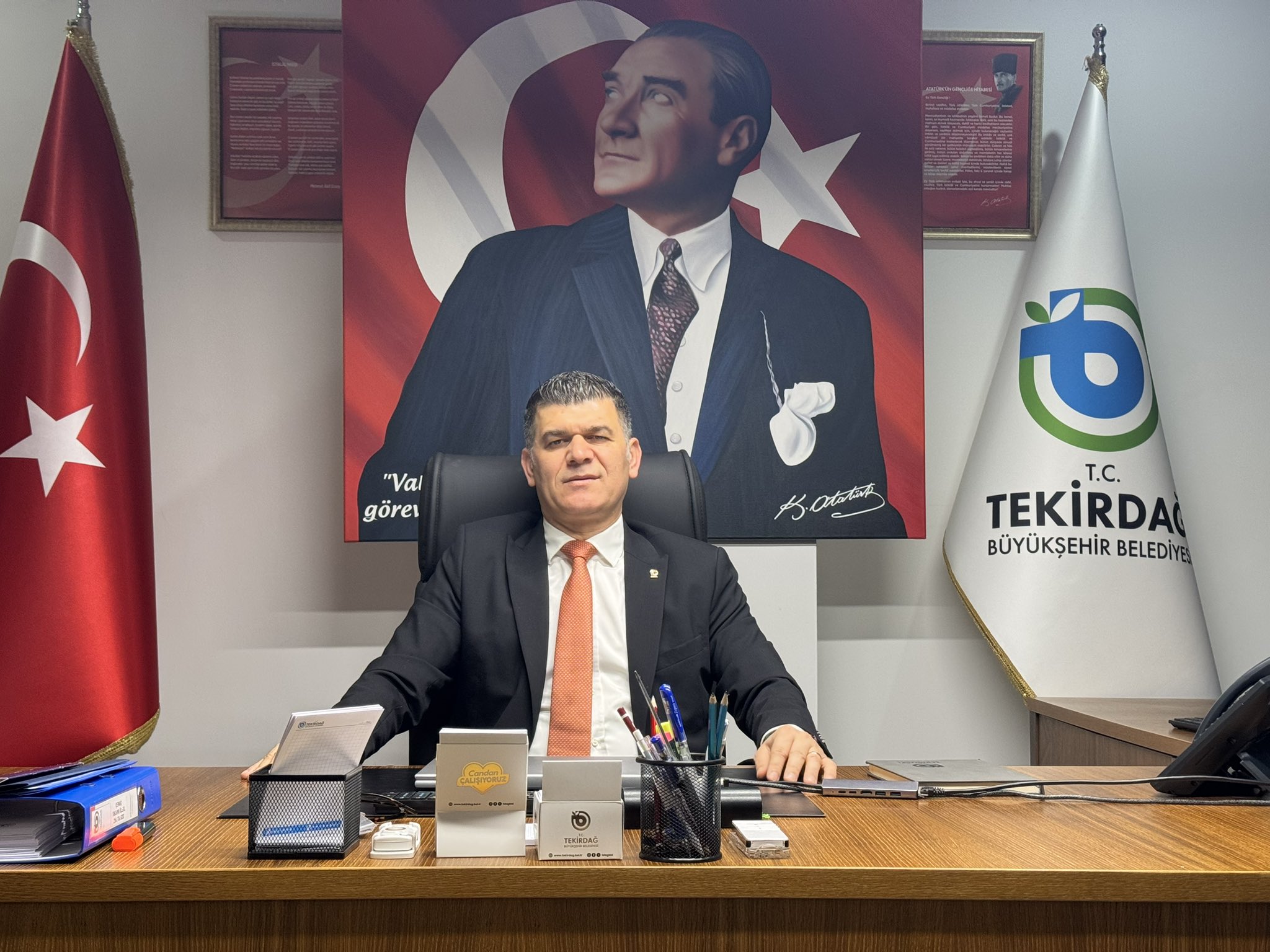 Adanalı bürokrat yeni görevine Tekirdağ’da başladı