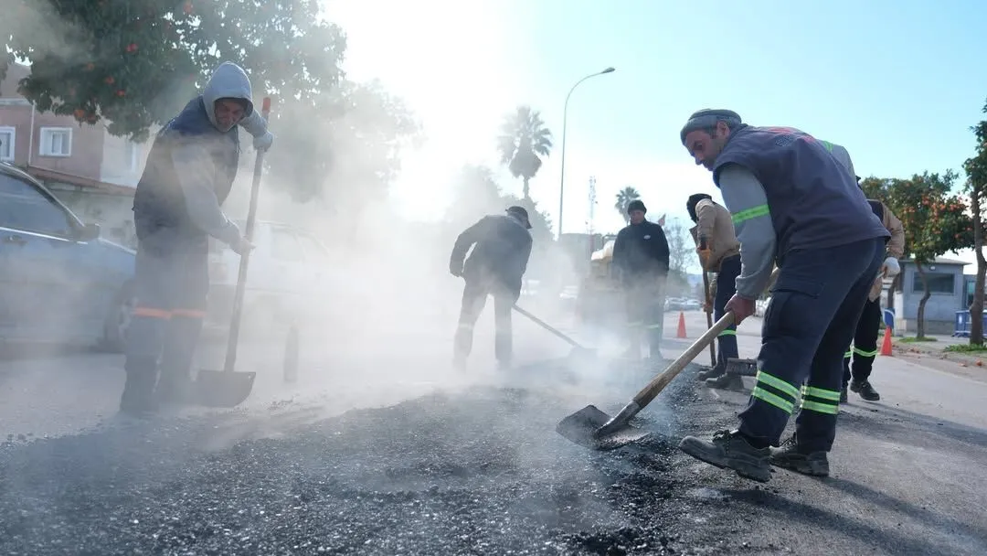 Yol sorunlarına sahada müdahale