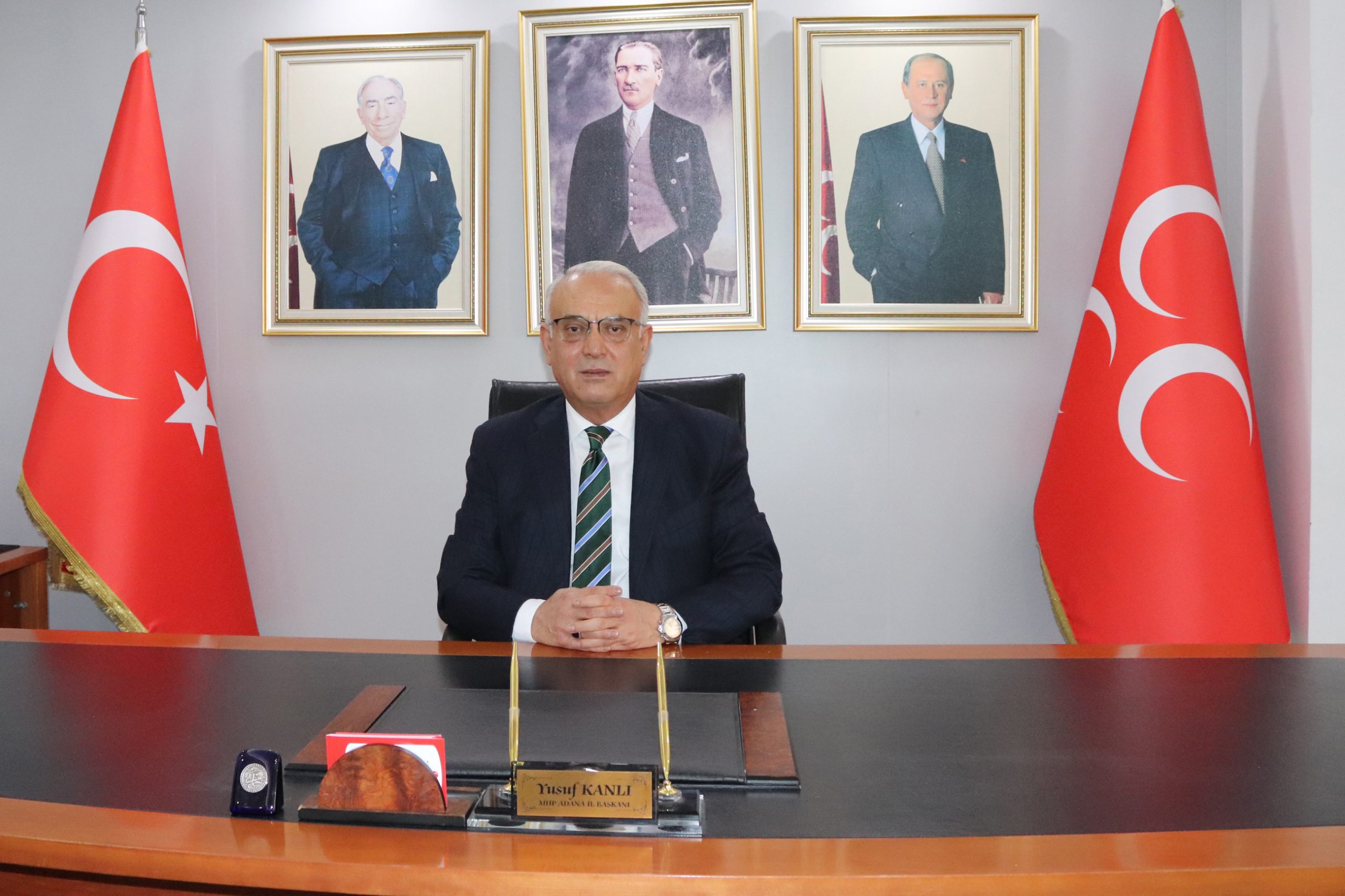 MHP Adana İl Başkanı Kanlı: Asrın felaketinden aldığımız en büyük ders tedbirdir