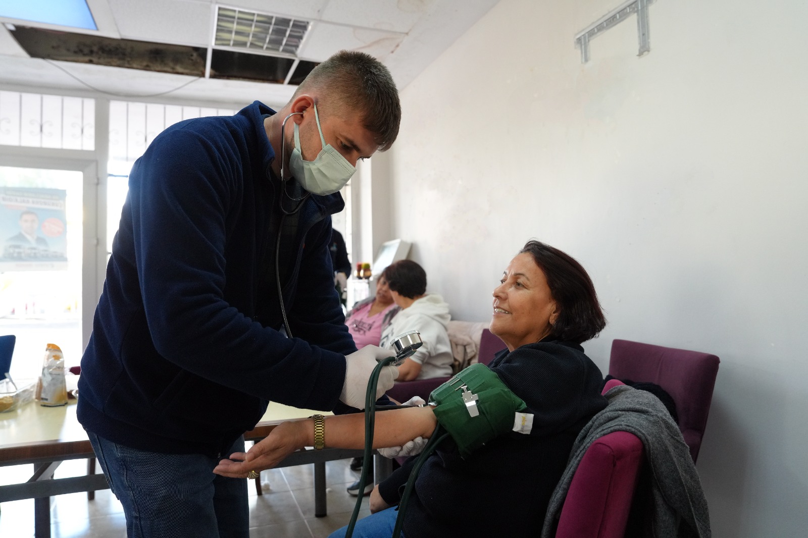 Çukurova'da Emeklilere sağlık taraması